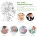 Xptieeck 2pcs Head Massage Comb Set | Scalp Guasha Comb for Pain Relief | Portable Relaxation Tool - International Shipping Available - Buy Online on GoSupps.com