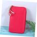 POPETPOP Nail Print Stencil Card Holder Card Pouch nail stamping plates bag Stamp Plate Organizer nail stamping plates holder nail art stencil bag cards bag ultra thin business card holder 16x12cm Rosy - Buy Online on GoSupps.com