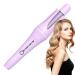 CENRF Auto Curling Iron | Detangling Curling Stick Wand Fast Heating Ions Hair Iron Curler 3 Adjustable Temps Hair Crimper Waver Hair Tool for Most Hair Types 28MM Purple