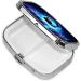 Music Night Printed Square Pill Box - Portable Travel Medicine Organizer for International Shipping - Buy Online on GoSupps.com