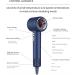 HTE Professional 1400W Negative Ionic Hair Dryer - Fast Drying Lightweight Blow Dryer for Curly Hair Care - Blue - Buy Online on GoSupps.com