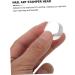 Ipetboom Silicone Nail Stamper Replacement 6pcs Nail Art Silicone Stamp Single Silica Gel Seal Silicone Stamper Replacement 2.30X2.30X1.20CM Transparent Color - Buy Online on GoSupps.com