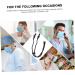 Shop SOLUSTRE 3pcs Mask Hook Earrings Durable Plastic Rope Glasses Holder | International Shipping Available - Buy Online on GoSupps.com