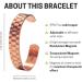 Prostapower Magnetic Copper Band Adjustable Length Prostapower Magnetic Copper Band Biancat Prostapower Magnetic Copper Band (Silver) - Buy Online on GoSupps.com