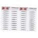 Mipcase 2pcs 3d Eyebrow Stickers Women s Suits Eye Brow Shaping Kit 3d Brow Stickers Artificial Man Shaper