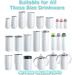 Silicone Cup Cradle for Tumblers with Built-in Slot - Tumbler Crafting Holder for Vinyl Decals and Crafts | Includes Felt Edge Squeegee - Buy Online on GoSupps.com