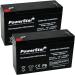 PowerStar 2 Pack 6V 10AH SLA Battery RBC52 for Tripplite | 2 Year Warranty | International Shipping Available - Buy Online on GoSupps.com