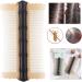 ASIEIT Double-sided Head Lice Comb Fine Tooth Hair Grooming Comb Lice Comb Flea Lice Removal Comb Bamboo Shape for Cats Dogs (Black) - Buy Online on GoSupps.com