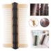 LoveHomily C84OMB Double-Sided Scalp Massage Comb for Cats & Dogs - Bamboo Lice & Flea Comb (Black) - Buy Online on GoSupps.com