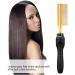 Electric Hair Straightener & Curler - Multifunctional Wet & Dry Comb for Black Hair Styling - Buy Online on GoSupps.com
