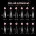 Makartt 240Pcs Soft Gel Full Cover Nail Extensions Kit | XXL Stiletto Nail Tips | Press on Nails with Glue and File - Buy Online on GoSupps.com