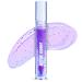 Blossom Lip Gloss Juicy Jelly Moisturizing Fruit Flavored Nourishing High Shine Lip Oil with Doe Foot Wand Applicator 0.09oz Grape