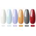 COSCELIA Dip Powder Set - 6 Colors 10g Nail Polish for Perfect Nail Art | Long-lasting & Easy Application - Buy Online on GoSupps.com