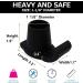 Walker Glide Skis 4 Pcs Universal Fit Walker ski Glides Easy to Use Rubber Walker Glides Walker Feet Replacement (Black-4pc) - Buy Online on GoSupps.com