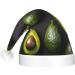 Rainbow Flowers pattern LED Christmas Hat for Adults - Vibrant Colors and Long-lasting LED Lights Avocado Fruit Pattern 1 - Buy Online on GoSupps.com