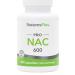 NaturesPlus PRO NAC 600 mg - High Strength N-Acetyl-Cysteine Capsules Easy to Swallow One a Day - Vegetarian Gluten Free - 60 Capsules 60 Servings