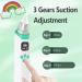 UECOO Baby Nasal Aspirator Electric Nose Sucker for Toddlers with Music, Rechargeable, 3 Suction Levels & Washable Tips - Green - Buy Online on GoSupps.com