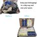 Waterproof Travel Shoe Bags with Handle for Men & Women - Set of 8 | Pattern 1 - Buy Online on GoSupps.com