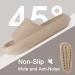 Monerffi Women's Vintage Open Toe Sandals - Lightweight Anti-Slip Beach Slippers (EU 36/37 Khaki) | Breathable Outdoor Footwear - Buy Online on GoSupps.com