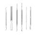 Professional Ingrown Toenail Care Set - 6PC Stainless Steel Manicure & Pedicure Kit with Nail Files & Lifter Tools - Perfect for Ingrown Toenail Relief - Buy Online on GoSupps.com