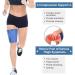 Buy Health Gear Thigh Compression Sleeve | Anti-Slip Support Brace for Hamstring Quad & Groin Pain Relief - International Shipping Available - Buy Online on GoSupps.com