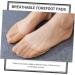 Buy 5 Pairs Invisible Half Socks for Women - Non-Slip Toe Topper & Liner Socks for High Heels & Slippers - Buy Online on GoSupps.com