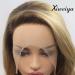 Fashion Ombre Blonde Synthetic Lace Front Wigs for Women | Dark Roots Body Wave Hair | Heat Resistant Fiber | Xiweiya Drag Queen Wig - Buy Online on GoSupps.com