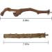 5PCS Bird Perch Stand Natural Wooden Parrot Branches - Ideal for Cockatiels & Small Birds - Buy Online on GoSupps.com
