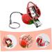 Beavorty Strawberry Nail Scissors acrylic nail clippers nail clippers for thick nails nail clippers for women nail clippers with catcher fruit key chain travel portable Stainless steel - Buy Online on GoSupps.com