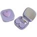 Ananzhizhuang contact lens containers for contact lenses soaking for outdoor use for travel office at home daily use contact lens holder violet