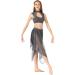 Body Wrappers Open Back Tank Dance Bra Top - Black, Size Small | BWP9028BLKS - Buy Online on GoSupps.com