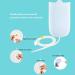 Silicone Enema Bag 2L - Complete Colon Cleanse Kit with Tubing Tips & Flow Control for Effective Home Colonic Irrigation - Buy Online on GoSupps.com