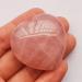 Buy Manekieko Natural Rose Quartz Palm Worry Heart Stone - 40mm Healing Crystals for Love | International Shipping - Buy Online on GoSupps.com