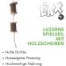 Buy Lax Meadow Lucerne Play Rope with Wooden Discs | Healthy Roughage Snacks for Horses | Grain-Free Supplementary Feed | 1 Pack - Buy Online on GoSupps.com
