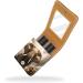 Shop Stylish Leather Lipstick Case with Mirror - Mini Organizer Featuring African Elephant Design | Perfect Lip Gloss Holder - Buy Online on GoSupps.com