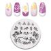 Nail Stamping Plate Flower Plate Nail Tools Natural Series Nail Image Plate