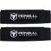 Lifting Straps (1 Pair) - Padded Wrist Support Wraps for Powerlifting, Bodybuilding, Gym Workout - Strong Deadlifts & Strength Training - Black - Buy Online on GoSupps.com