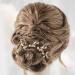 Unicra Wedding Gold Leaf Hair Pins Set with Pearls - Bridal Hair Accessories Pack of 5 - Buy Online on GoSupps.com