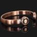 Holistic Magnets Solid Copper Magnetic Bracelet Men Women Copper Bangle High Power Neodymium Magnets Unisex Adjustable HPC - M: Wrist 16–19.5cm/6.3–7.7” - Buy Online on GoSupps.com