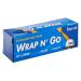 Karat 12-Inch x 2000 ft WRAP N GO Foodservice Film with Serrated Cutter 12" x 2000'