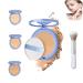 Currentlye Polvo Compacto Gagk Matte Perfection Pressed Powder Polvo Compacto Perfection Mate Gagk Gagk Face Powder Waterproof Pressed Matte Wet and Dry Powder(03*-Pure Beige)