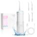 Water Dental Flosser Teeth Pick Portable Travel Water Flosser Mini Cordless Oral Care Irrigator Rechargeable Power Dental Telescopic Water Tank 3 Modes & IPX7 Waterproof for Home Braces Bridges Care