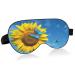 Haskirky Light Blocking Eye Mask Breathable and Adjustable Adult Men and Women Travel on Business Trips Yoga Meditation Light Smooth Comfortable Eye Mask Office Deep Sleep Goodies Sunflower Flowers