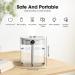 2L Large Capacity Air Humidifier for Bedroom with Night Light - Whisper-Quiet Cool Mist, 360 Rotation Nozzle, Up to 20 Hours Use - for Plants, Office, Baby Room - Buy Online on GoSupps.com