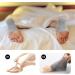 Moisturizing Gel Heel Socks - 6 Pairs for Dry Cracked Feet | Open Toe Spa Socks for Women and Men - 6 Colors - Buy Online on GoSupps.com