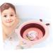 Anneome Folding Foot Basin Wash Basin Washbasin Travel Folding Basin Folding Basin Basin Washing Basin Outdoor Water Basin Portable Folding Basin 33X31X10CM Pink - Buy Online on GoSupps.com