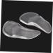 Healifty Clear High Heel 3 Pair Insole Pads | Gel Half Insoles for Comfort & Arch Support - Buy Online on GoSupps.com