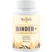 6-in-1 Detox Binder Supplement 1500 MG | Max Absorption | Liver Detox Cleanse | Activated Charcoal & Zeolite Clay | Toxin Liver Gut Digestive | 90 Vegetarian Capsules