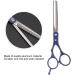 Professional Aluminum Hair Cutting Thinning Scissors Blue Suitable for Professional Barber Salon and Home Daily Use Made for Cutting and Thinning Your Hair - Buy Online on GoSupps.com