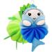 Housoutil 4 Pcs Children's Bath Ball - Soft Animal Mesh Sponge Pouf for Newborns | Portable Bath Supplies - Buy Online on GoSupps.com